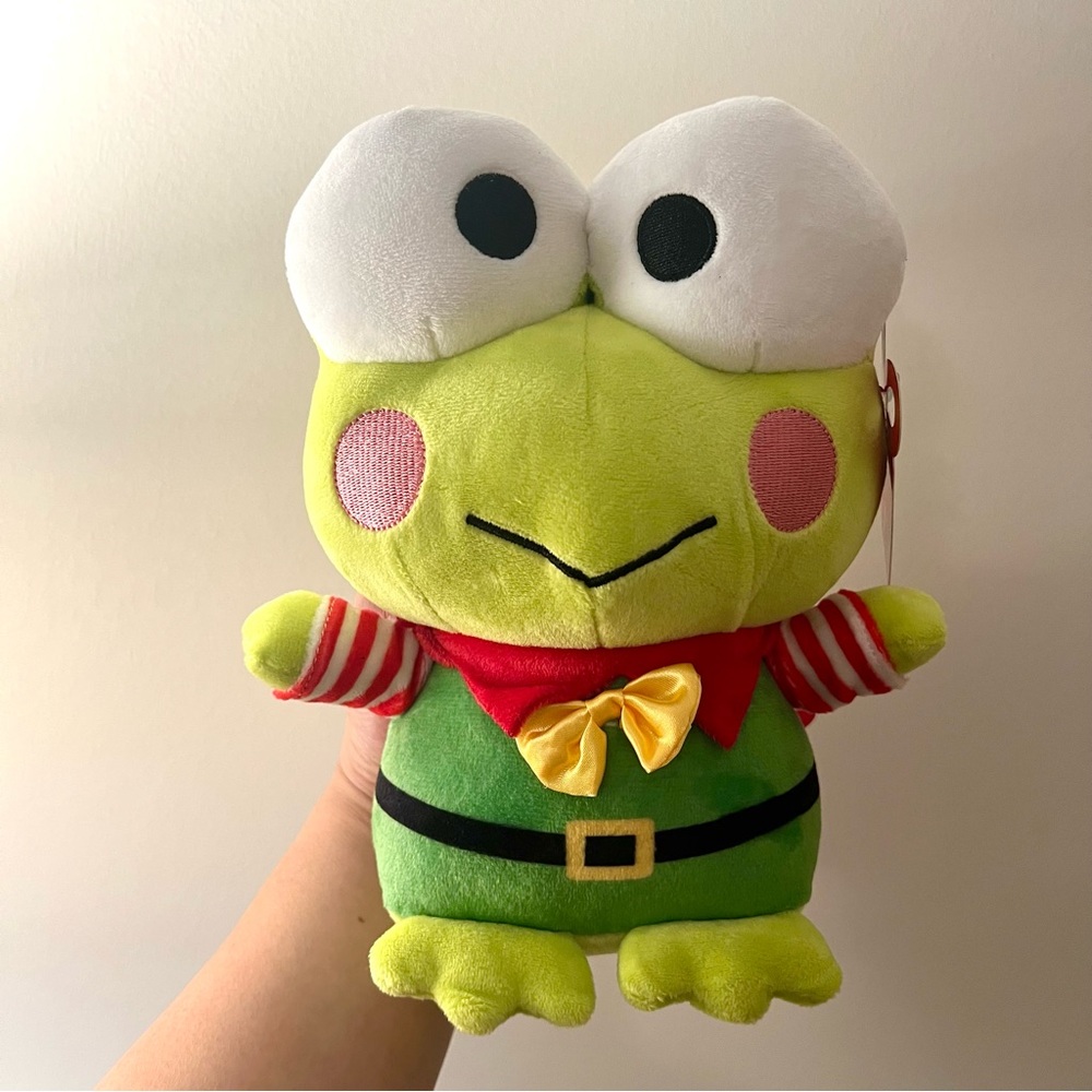 Keroppi Christmas Holiday Plush